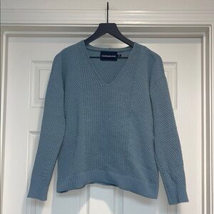 Calvin Klein Blue Knit Sweater